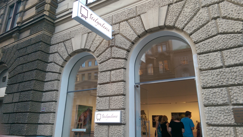Stilgalerie Wien, Soft Opening mit Werken von Sabine Haag