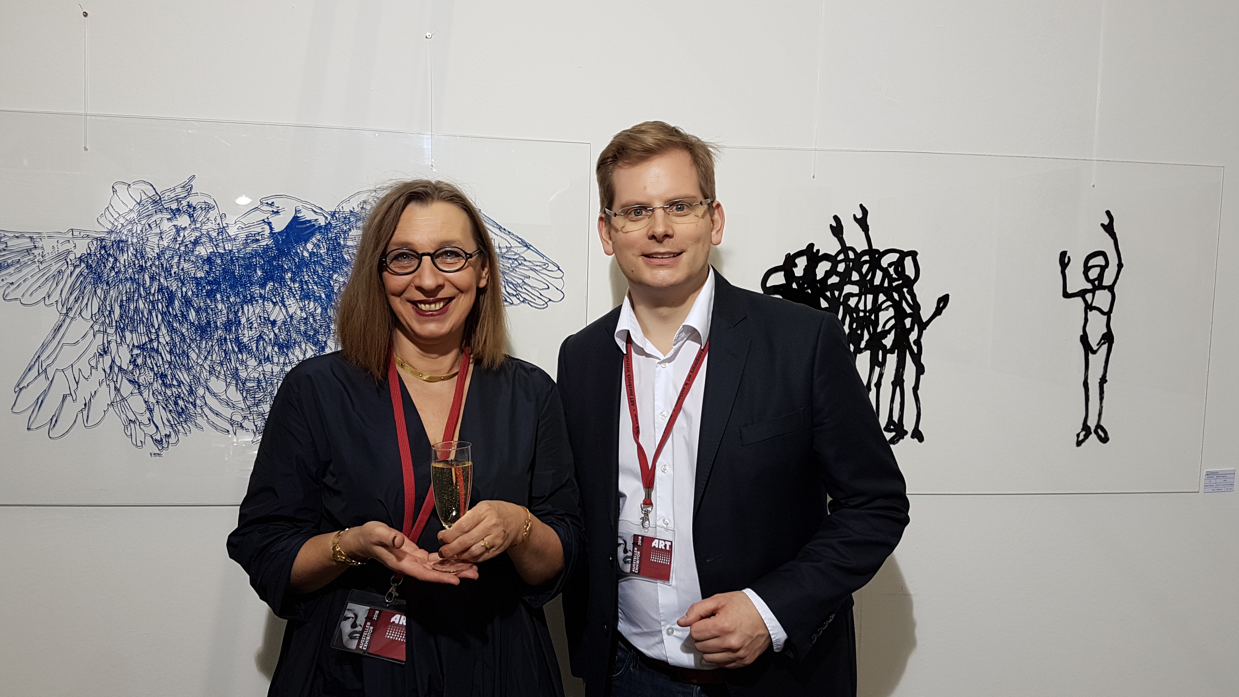 Art Innsbruck 2018, Werke von Sabine Haag